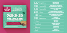 Load image into Gallery viewer, Love Me Some™ Seed Crackers - Pumpkin Seeds, Flax Seeds and Sea Salt