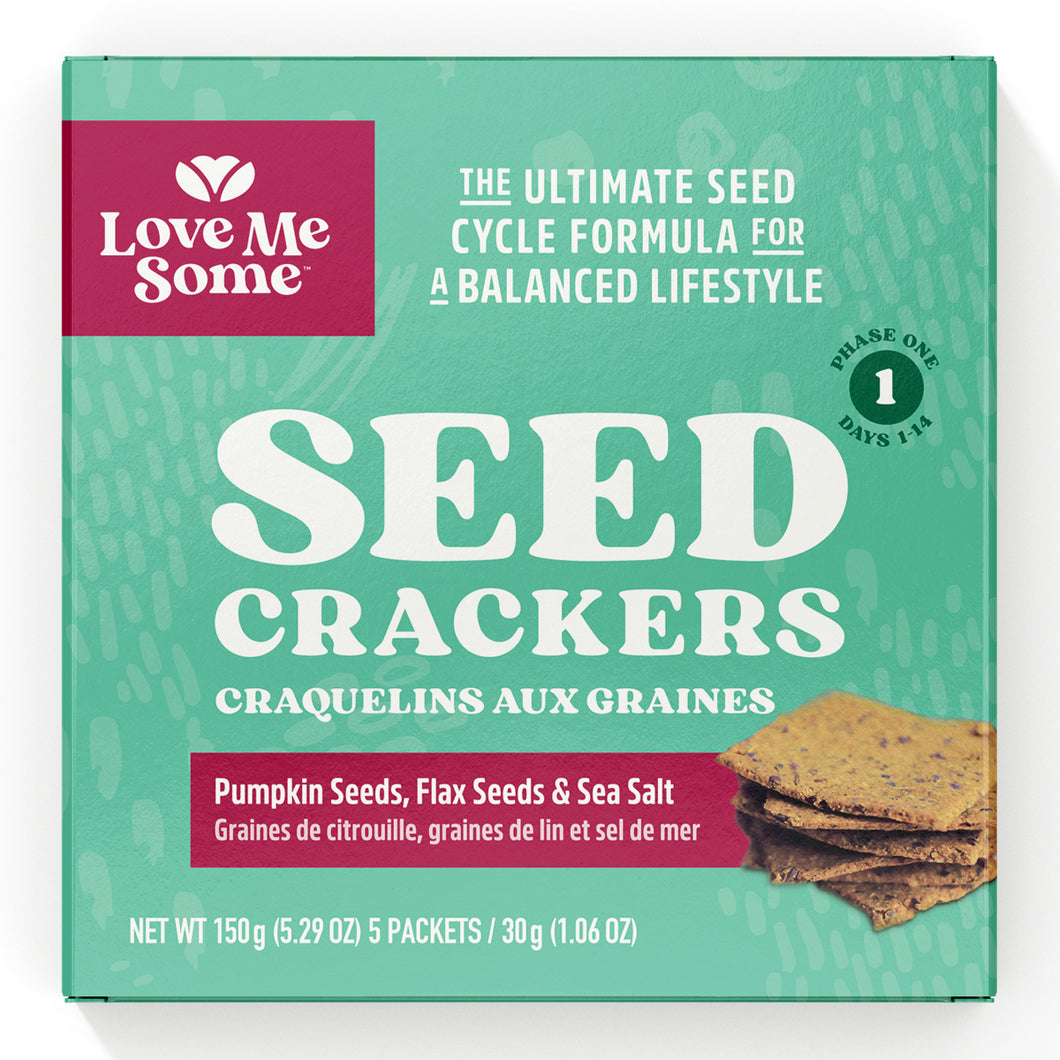 Love Me Some™ Seed Crackers - Pumpkin Seeds, Flax Seeds and Sea Salt
