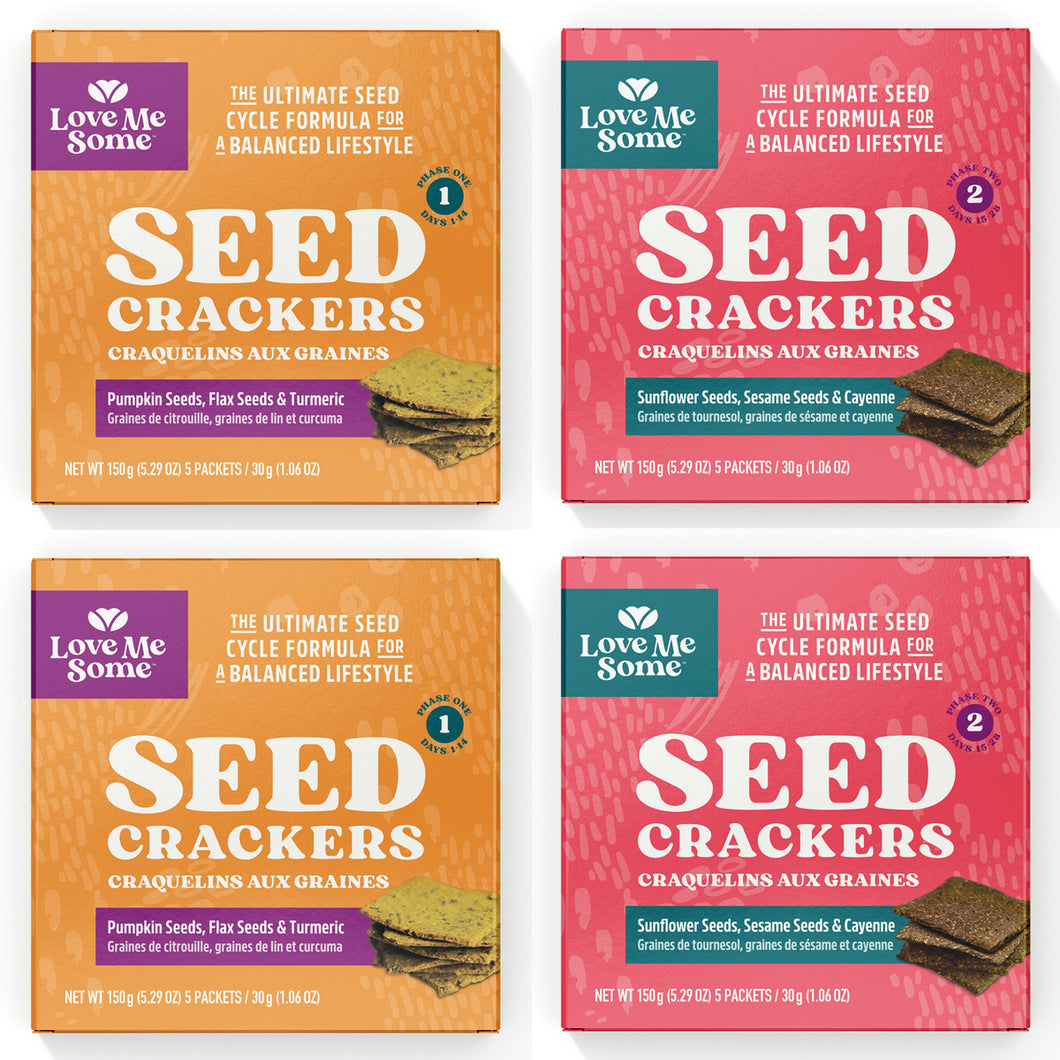 Love Me Some™ Seed Crackers - Monthly Subscription (Spiced)