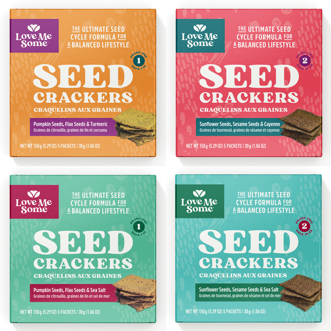 Love Me Some™ Seed Crackers - Variety Pack