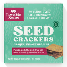 Load image into Gallery viewer, Love Me Some™ Seed Crackers - Pumpkin Seeds, Flax Seeds and Sea Salt
